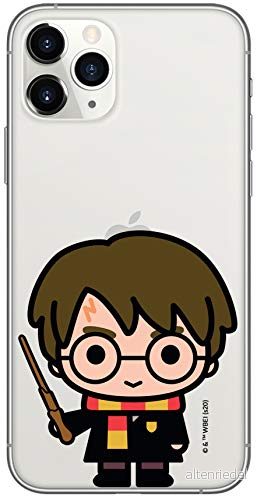 ERT GROUP mobiltelefonfodral för Apple Iphone 11 PRO originalt och officiellt licensierat Harry Potter mönster 024 Vit optimalt anpassad till formen på mobiltelefonen, gedeeltelijk transparant 5903932130836