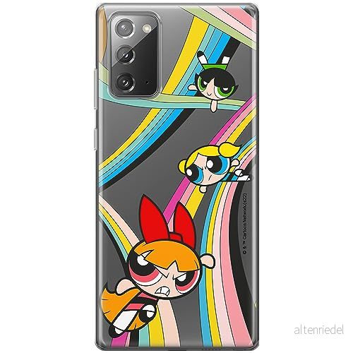 ERT GROUP mobiltelefonfodral för Samsung GALAXY NOTE 20 originalt och officiellt licensierat The Powerpuff Girls mönster 020, gedeeltelijk transparant 5905511967031
