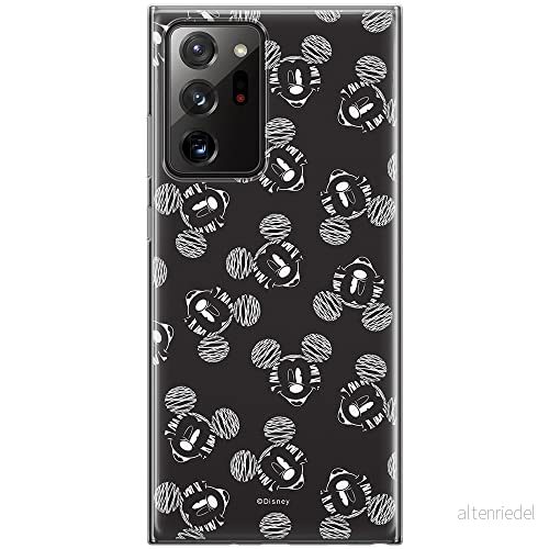 ERT GROUP mobiltelefonfodral för Samsung GALAXY NOTE 20 ULTRA originalt och officiellt licensierat Disney mönster Mickey 012 anpassad till formen på mobiltelefonen, fodral tillverkad av TPU plast 5903040354070