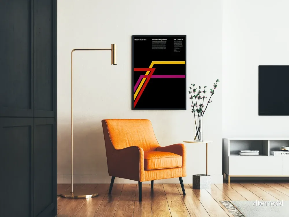 Designposter för tvärvetenskaplig vetenskap – Modern väggdekoration - Bild 2