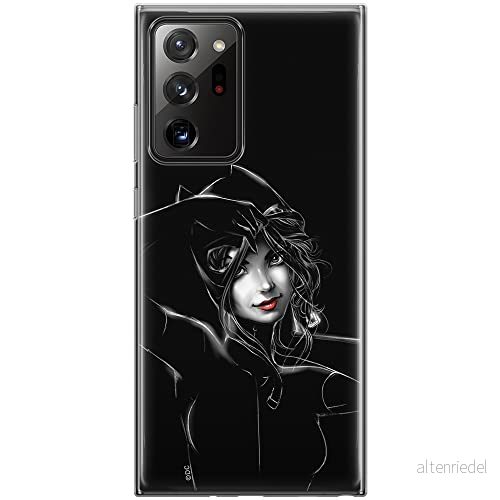 ERT GROUP mobiltelefonfodral för Samsung GALAXY NOTE 20 ULTRA originalt och officiellt licensierat DC mönster Catwoman 002 anpassad till formen på mobiltelefonen, fodral tillverkad av TPU plast 5903040361474