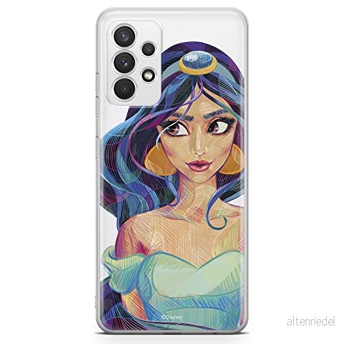 ERT GROUP mobiltelefonfodral för Samsung A32 4G LTE originalt och officiellt licensierat Disney mönster Jasmine 002 optimalt anpassad till formen på mobiltelefonen, gedeeltelijk transparant 5903040476581