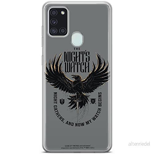 ERT GROUP mobiltelefonfodral för Samsung A21s originalt och officiellt licensierat Game od Thrones mönster of 003 anpassad till formen på mobiltelefonen, fodral tillverkad av TPU plast 5903932665420