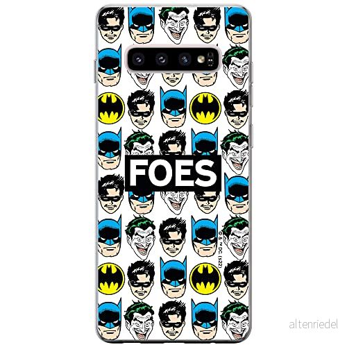 ERT GROUP mobiltelefonfodral för Samsung S10 originalt och officiellt licensierat DC mönster Batman 078 optimalt anpassad till formen på mobiltelefonen, gedeeltelijk transparant 5905131500014
