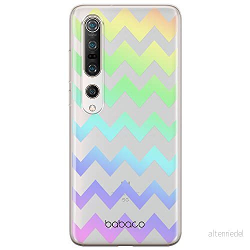 ERT GROUP mobiltelefonfodral för Xiaomi MI 10 / PRO originalt och officiellt licensierat Babaco mönster Zygzak 001 optimalt anpassad till formen på mobiltelefonen, gedeeltelijk transparant 5904805390227