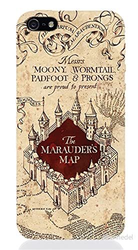 2Bnerd 625177 Hp37 Omslag Iphone 5 Harry Potter Marauders Karta, Matt 638353625177