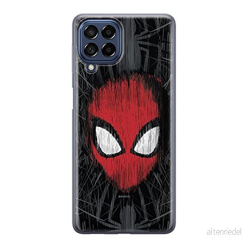 ERT GROUP mobiltelefonfodral för Samsung M33 5G originalt och officiellt licensierat Marvel mönster Spider Man 002 optimalt anpassad till formen på mobiltelefonen, fodral tillverkad av TPU plast 5905511344603