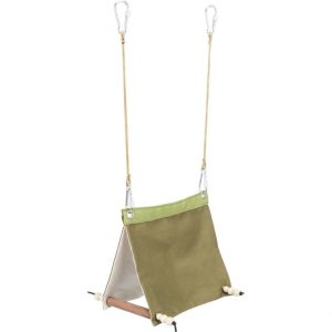 Trixie Hanging bird tent cotton 16 x 18 20 cm green 4011905589985 Trixie Hanging bird tent cotton 16 x 18 20 cm green 4011905589985