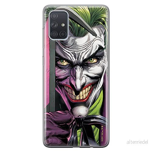 ERT GROUP mobiltelefonfodral för Samsung A71 5G originalt och officiellt licensierat DC mönster Joker 014 optimalt anpassad till formen på mobiltelefonen, fodral tillverkad av TPU plast 5905131562494