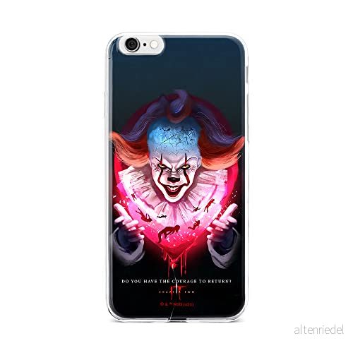 ERT GROUP mobiltelefonfodral för Iphone 6 PLUS originalt och officiellt licensierat Horror mönster It 020 optimalt anpassad till formen på mobiltelefonen, fodral tillverkad av TPU plast 5905131998798