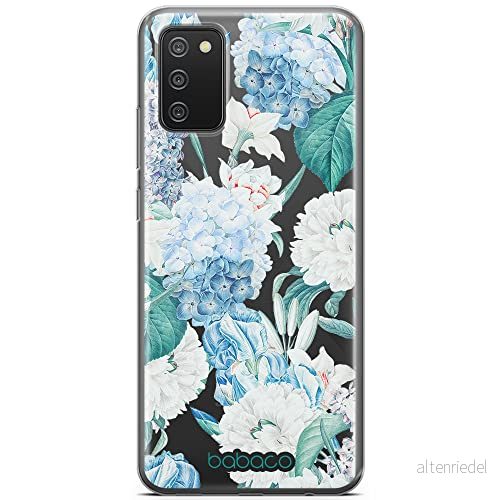 ERT GROUP mobiltelefonfodral för Samsung A02S originalt och officiellt licensierat Babaco mönster Flowers 028 optimalt anpassad till formen på mobiltelefonen, gedeeltelijk transparant 5905131271778