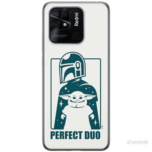 ERT GROUP mobiltelefonfodral för Xiaomi REDMI 10C originalt och officiellt licensierat Star Wars mönster Baby Yoda 034 optimalt anpassad till formen på mobiltelefonen, fodral tillverkad av TPU plast 5905511760601
