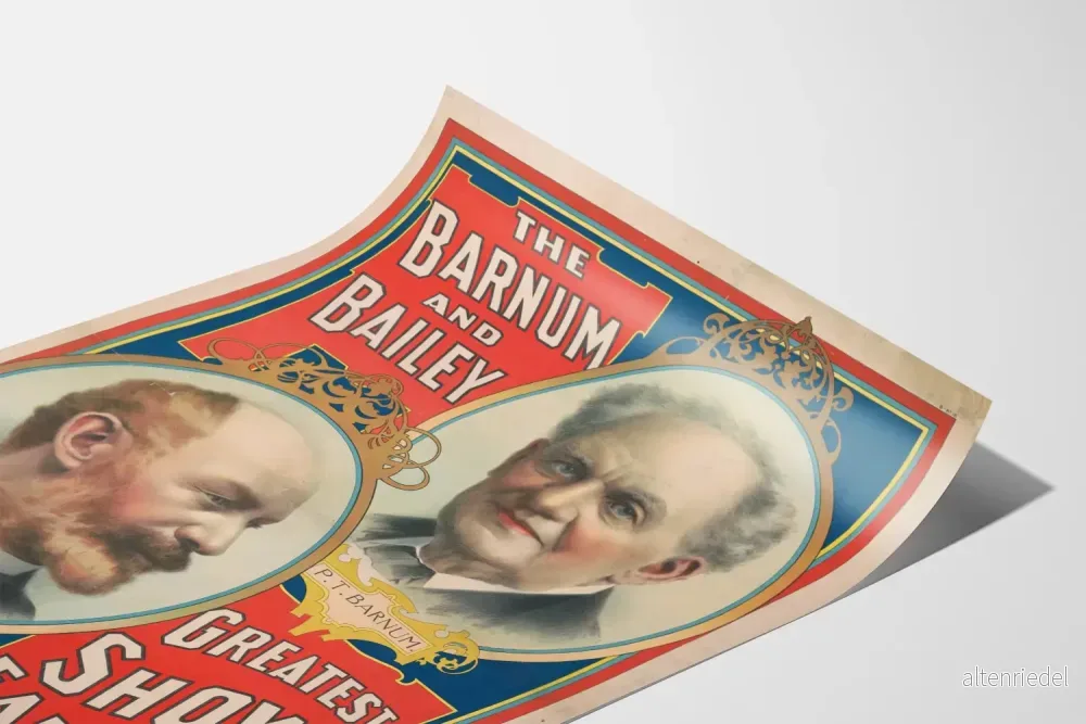 Vintageposter Barnum and Bailey Greatest Show on Earth - Bild 3