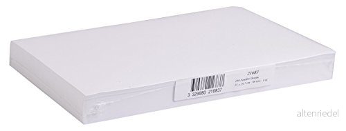 Clairefontaine Ref 93734C vitkornigt ritpapper (paket 10 ark) 75 x 110 cm storlek, 224 gsm papper, vitt och kornigt ritpapper, syrafritt, pH neutralt 3329680937343