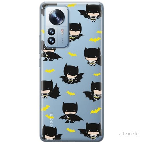 ERT GROUP mobiltelefonfodral för Xiaomi 12 / 12X originalt och officiellt licensierat DC mönster Batman 077 optimalt anpassad till formen på mobiltelefonen, gedeeltelijk transparant 5905511492724