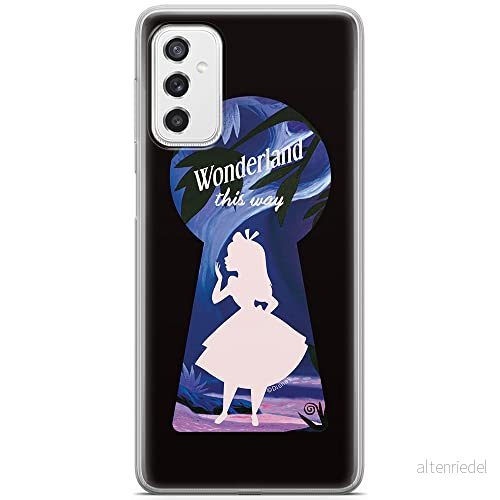 ERT GROUP mobiltelefonfodral för Samsung M52 5G originalt och officiellt licensierat Disney mönster Alice 007 optimalt anpassad till formen på mobiltelefonen, fodral tillverkad av TPU plast 5904805494697