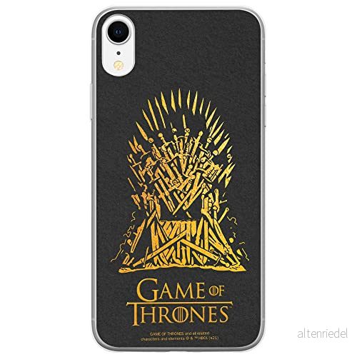 ERT GROUP mobiltelefonfodral för Apple Iphone XR originalt och officiellt licensierat Game od Thrones mönster of 011, fodral tillverkad av TPU plast 5903932678451