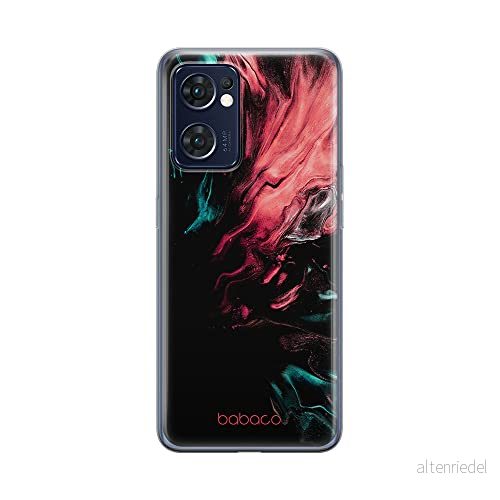 ERT GROUP mobiltelefonfodral för Oppo RENO 7 5G originalt och officiellt licensierat Babaco mönster Abstrakt 027 optimalt anpassad till formen på mobiltelefonen, fodral tillverkad av TPU plast 5905511306069