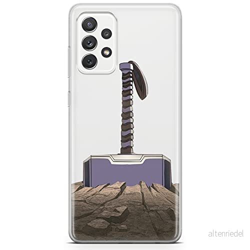 ERT GROUP mobiltelefonfodral för Samsung A53 5G originalt och officiellt licensierat Marvel mönster Thor 002 optimalt anpassad till formen på mobiltelefonen, gedeeltelijk transparant 5904805332098