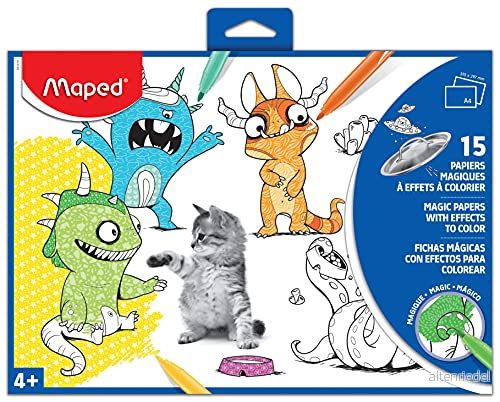Maped Färgark med Magic Reveal (15 pack) 3154148312147