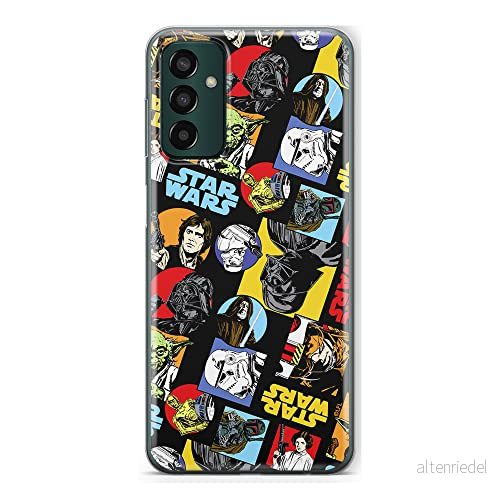ERT GROUP mobiltelefonfodral för Samsung M13 4G originalt och officiellt licensierat Star Wars mönster 018 optimalt anpassad till formen på mobiltelefonen, fodral tillverkad av TPU plast 5905511329334