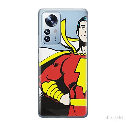 ERT GROUP mobiltelefonfodral för Xiaomi 12 PRO originalt och officiellt licensierat DC mönster Shazam 001 optimalt anpassad till formen på mobiltelefonen, gedeeltelijk transparant 5905511514716