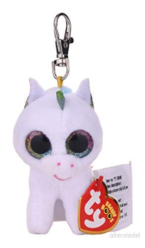 TY Beanie Boo's Clip Enhörning Pixy Nyckelring 7 CM 8421350407