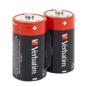 Verbatim 49922 C alkaliska batterier (förpackning med 2) 23942499220 Verbatim 49922 C alkaliska batterier (förpackning med 2) 23942499220
