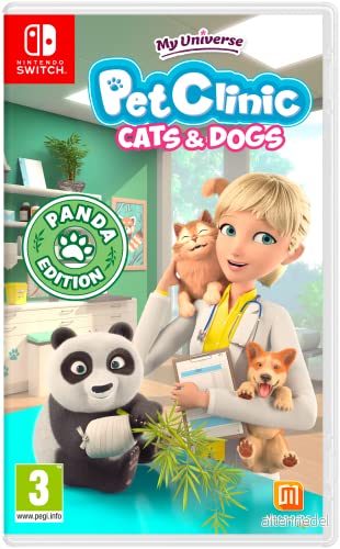 My Universe: Cats + Dogs Pet Clinic Panda Edition Nintendo Switch Simulering husdjur 3701529502552