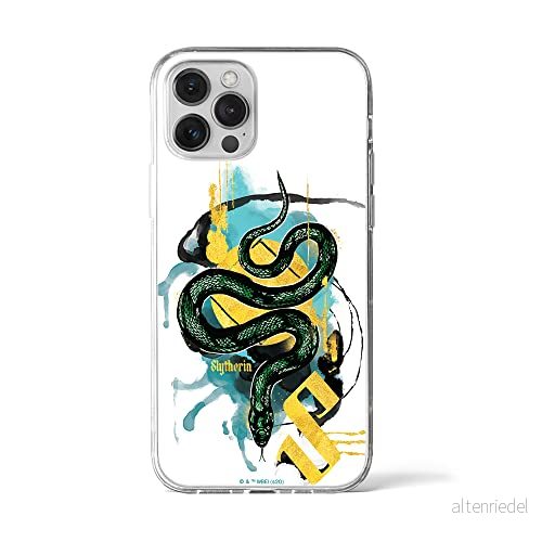ERT GROUP mobiltelefonfodral för Apple Iphone 12 PRO MAX originalt och officiellt licensierat Harry Potter mönster 011 Vit anpassad till formen på mobiltelefonen, fodral tillverkad av TPU plast 5903932114065