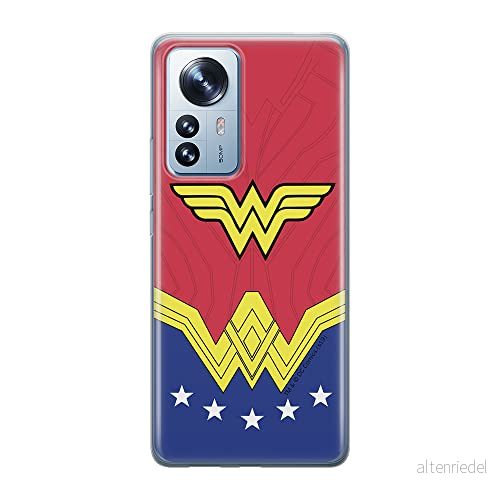 ERT GROUP mobiltelefonfodral för Xiaomi 12 / 12X originalt och officiellt licensierat DC mönster Wonder Woman 008 optimalt anpassad till formen på mobiltelefonen, fodral tillverkad av TPU plast 5905511479091