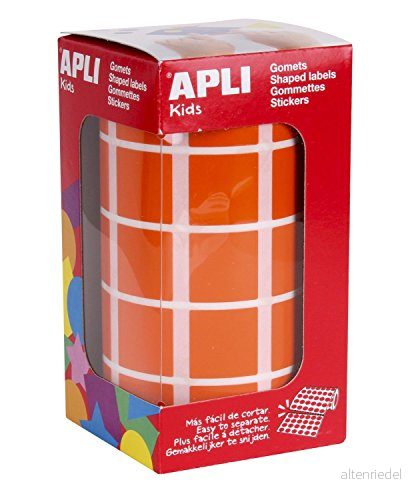 APLI kvadratisk för barn 20 mm cuadrado orange 8410782114987