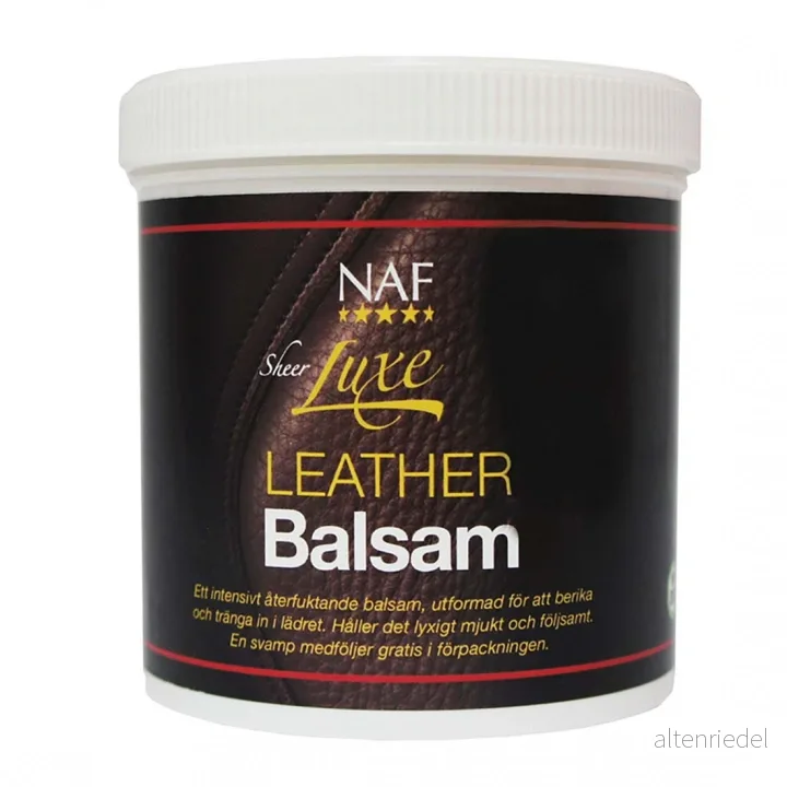 NAF Sheerluxe Leather Balsam 400G 5032410127829
