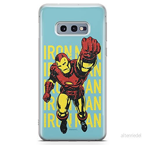 ERT GROUP mobiltelefonfodral för Samsung S10e originalt och officiellt licensierat Marvel mönster Iron Man 009 optimalt anpassad till formen på mobiltelefonen, fodral tillverkad av TPU plast 5902980026320