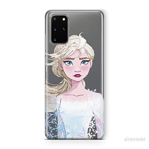 ERT GROUP mobiltelefonfodral för Samsung S20 PLUS / S11 originalt och officiellt licensierat Disney mönster Elsa 014 Vit optimalt anpassad till formen på mobiltelefonen, gedeeltelijk transparant 5903537522661