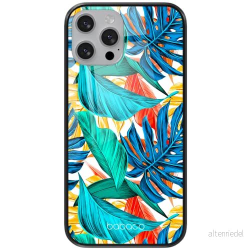 ERT GROUP mobiltelefonfodral för Apple Iphone XR originalt och officiellt licensierat Babaco mönster Plants 005 tillverkad av härdat glas, optimalt anpassat till mobilens form, skyddsfodral 5903537755205