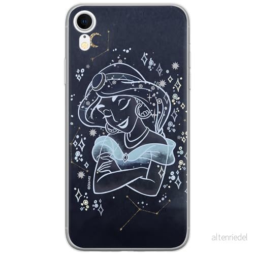 ERT GROUP mobiltelefonfodral för Apple Iphone XR originalt och officiellt licensierat Disney mönster Jasmine 007 Vit optimalt anpassad till formen på mobiltelefonen, fodral tillverkad av TPU plast 5902980436983
