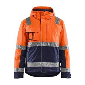 VARSELJACKA 4870 1987 VINTER VARSELORANGE/MARINBLÅ XXXL Beijerbygg Byggmaterial 7330509378991