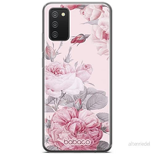 ERT GROUP mobiltelefonfodral för Samsung A02S originalt och officiellt licensierat Babaco mönster Flowers 050 optimalt anpassad till formen på mobiltelefonen, fodral tillverkad av TPU plast 5905131350435