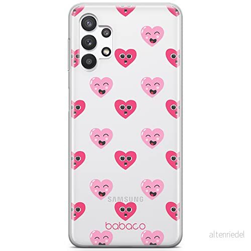 ERT GROUP mobiltelefonfodral för Samsung A32 5G originalt och officiellt licensierat Babaco mönster Hearts 006 optimalt anpassad till formen på mobiltelefonen, gedeeltelijk transparant 5904805020971