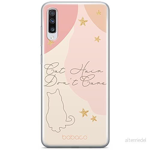 ERT GROUP mobiltelefonfodral för Samsung A70 originalt och officiellt licensierat Babaco mönster Cats 007 optimalt anpassad till formen på mobiltelefonen, fodral tillverkad av TPU plast 5905131079343