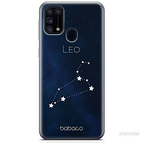 ERT GROUP mobiltelefonfodral för Samsung M31 originalt och officiellt licensierat Babaco mönster Zodiac Constellation 005 anpassad till formen på mobiltelefonen, fodral tillverkad av TPU plast 5903932192872