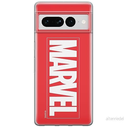 ERT GROUP mobiltelefonfodral för Google PIXEL 7 PRO originalt och officiellt licensierat Marvel mönster 001 optimalt anpassad till formen på mobiltelefonen, fodral tillverkad av TPU plast 5905795163907