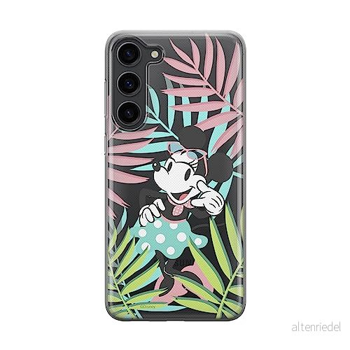 ERT GROUP mobiltelefonfodral för Samsung S23 PLUS originalt och officiellt licensierat Disney mönster Minnie 040 optimalt anpassad till formen på mobiltelefonen, gedeeltelijk transparant 5905511439910