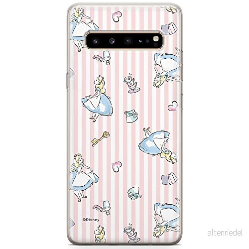 ERT GROUP Mobiltelefonskal för Samsung S10 5G original och officiellt licensierat Disney mönster Alice i Wonderland 001 anpassad till mobiltelefonens form, TPU fodral 5904805498176