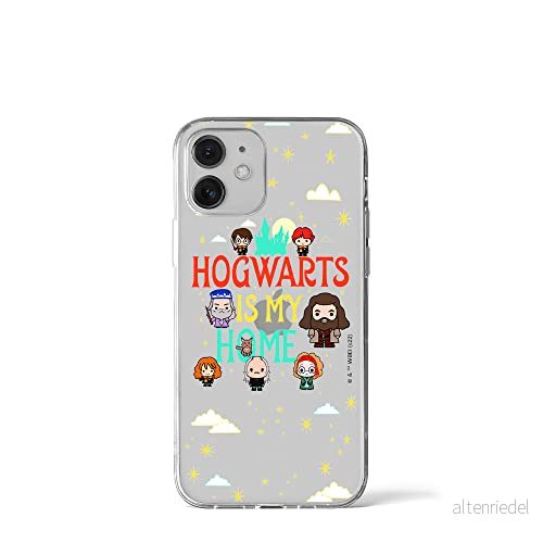 ERT GROUP mobiltelefonfodral för Iphone 12 Mini originalt och officiellt licensierat Harry Potter mönster 237 optimalt anpassad till formen på mobiltelefonen, gedeeltelijk transparant 5905131609311