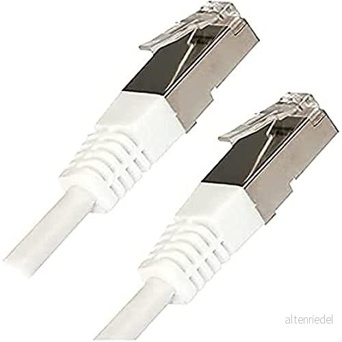 APM Cat 6 Ethernet kabel, 10 m, RJ45, 1 Gbps, 250 MHz, FUTP skärmad, RJ45 internetkabel, kompatibel med PC, modem, TV router, Xbox Switch, PS5, PS4, Gaming, 560349 3552725603495