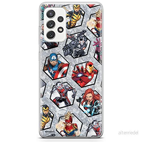 ERT GROUP mobiltelefonfodral för Samsung A73 5G originalt och officiellt licensierat Marvel mönster Avengers 023 optimalt anpassad till formen på mobiltelefonen, fodral tillverkad av TPU plast 5904805517518