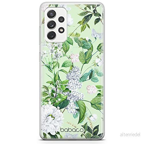 ERT GROUP mobiltelefonfodral för Samsung A73 5G originalt och officiellt licensierat Babaco mönster Flowers 038 optimalt anpassad till formen på mobiltelefonen, fodral tillverkad av TPU plast 5905131304735