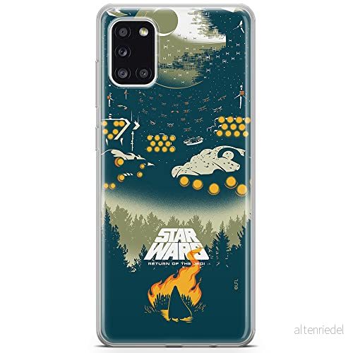 ERT GROUP mobiltelefonfodral för Samsung A31 originalt och officiellt licensierat Star Wars mönster 029 optimalt anpassad till formen på mobiltelefonen, fodral tillverkad av TPU plast 5903040217962